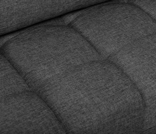 Диван еврокнижка Орион, рогожка  черная,144