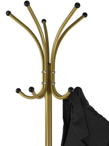 Вешалка напольная Пико 4 золото