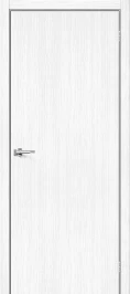 Межкомнатная дверь экошпон mr.wood Браво-0 Snow Melinga