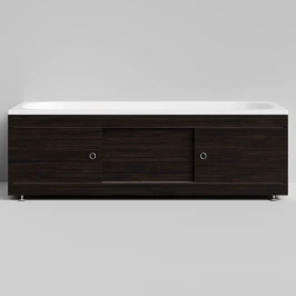 Экран-купе 1800, 3 раздвижные двери, венге