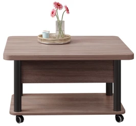 Стол-трансформер Дебют 3, Тёмный шимо/Ножки чёрные