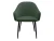 Стул DikLine 440 TW14 зеленый, ножки черные