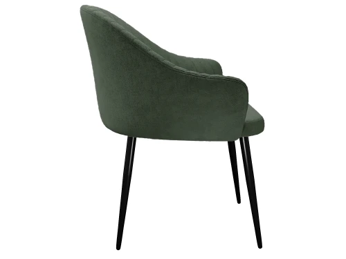 Стул DikLine 440 TW14 зеленый, ножки черные