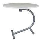 Стол журнальный Дуэт 14 дуб дымчатый/металлик