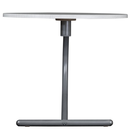 Стол журнальный Дуэт 14 дуб дымчатый/металлик