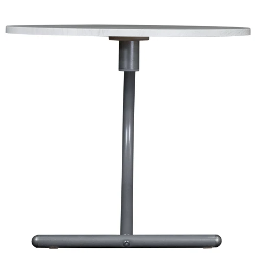 Стол журнальный Дуэт 14 дуб дымчатый/металлик