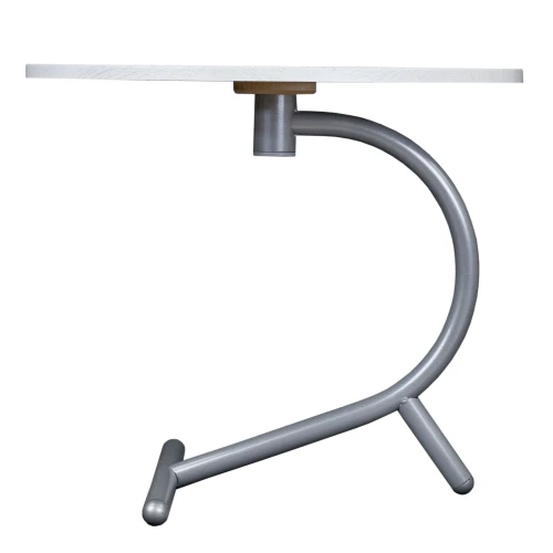 Стол журнальный Дуэт 14 дуб дымчатый/металлик