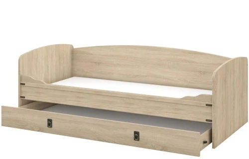 Кровать-тахта «Валенсия» (основание ЛДСП), Дуб сонома