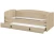 Кровать-тахта «Валенсия» (основание ЛДСП), Дуб сонома