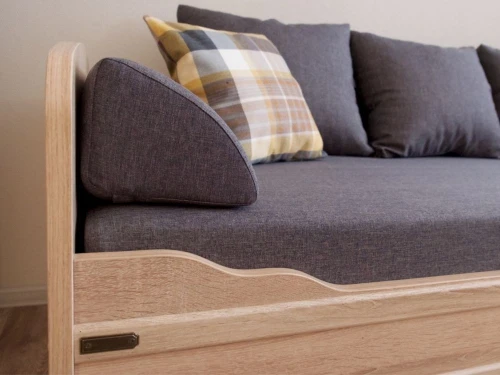 Кровать-тахта «Валенсия» (основание ЛДСП), Дуб сонома