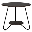 Стол журнальный BeautyStyle 38 дуб шоле коричневый/черный