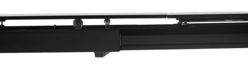 Стол CORNER 120 HIGH GLOSS STATUARIO керамика, стекло/ черный каркас, ®DISAUR