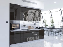 Модульная кухня Фьюжн-03 Anthracite Модульная кухня Фьюжн-03 Anthracite