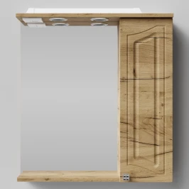 Зеркало Адам 65, Дуб Тортуга ПВХ 2357-43, правая