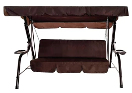 Садовые качели «Гавана» без москитной сетки  -  Brown