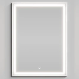 Зеркало Лайт 60, Белый камень ПВХ 57805