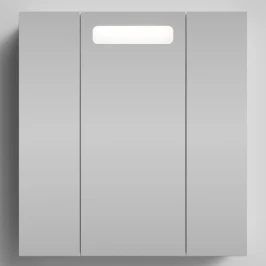 Зеркало Мальта 70, белый глянец