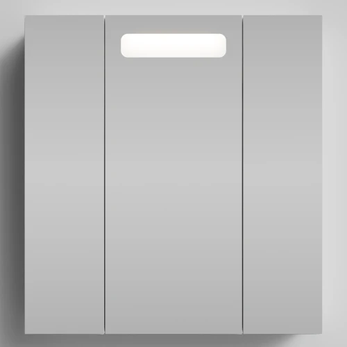 Зеркало Мальта 70, белый глянец