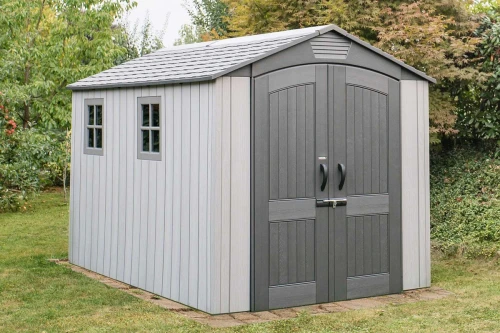 Сарай пластиковый WoodLook 7*12