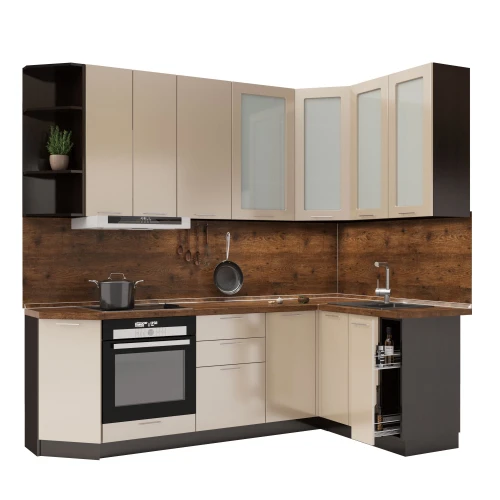 Кухня на заказ по индивидуальным размерам Валерия Сура-мебель