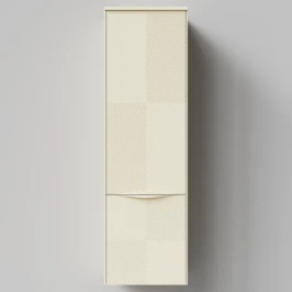 Пенал Липс 45, пример RAL 1015 Светлая слоновая кость, матовая, подвесной, правый