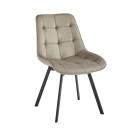 Стул ROBERT 360 велюр мокко