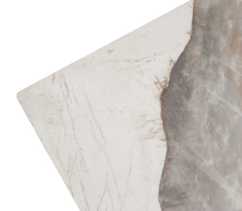 Стол ACERRA NEW 160 GLOSS LUXURY PANDORA SOLID CERAMIC/ каркас цвета шампань, ®DISAUR