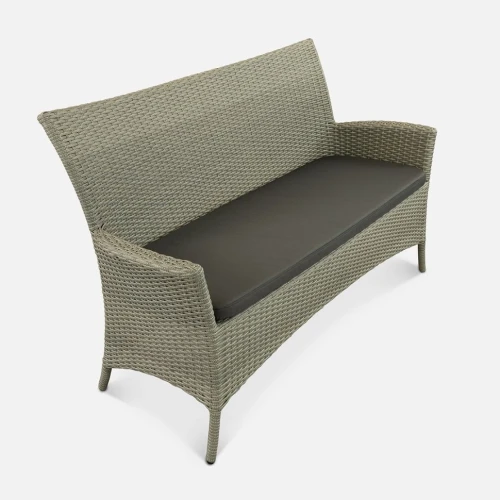 Диван Kipr 2ps Лунный свет из искусственного ротанга