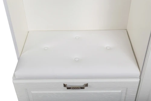 Шкаф комбинированный Ливерпуль 13.21, Белый, Ясень ваниль