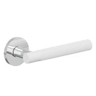 Ручка дверная BRAVO Bravo AR-503 Chrome/SWhite Ручка дверная BRAVO Bravo AR-503 Chrome/SWhite