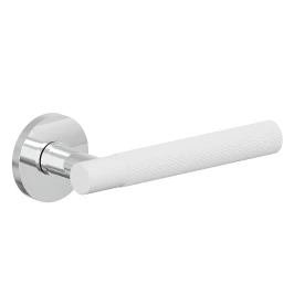 Ручка дверная BRAVO Bravo AR-503 Chrome/SWhite