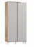 Шкаф для одежды 58.17 Гавана Кейптаун / Серый