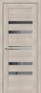 Межкомнатная дверь экошпон ĒLPORTA Порта-30 Cappuccino Veralinga Mirox Grey