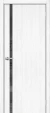 Межкомнатная дверь экошпон mr.wood Браво-1.55 Snow Melinga Mirox Grey