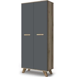 Шкаф Вега Скандинавия 800, серый
