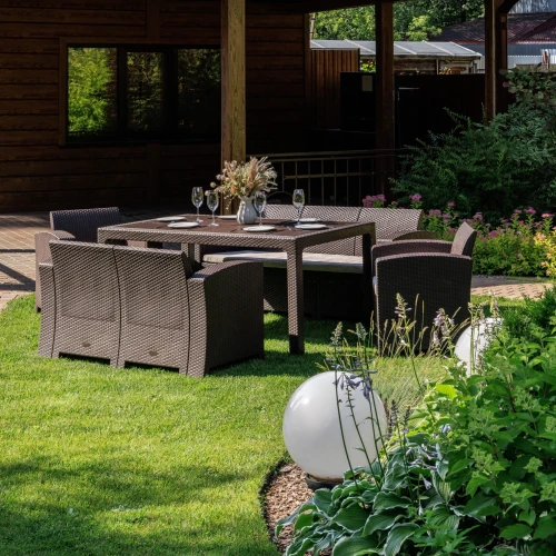 Обеденный комплект GRAND LANA LUX DINING L коричневый