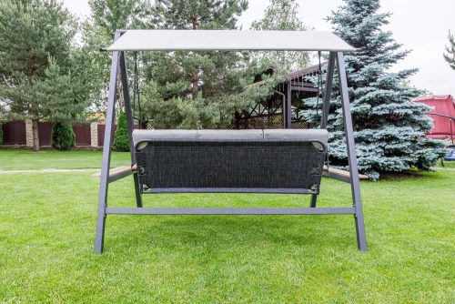 Качели LOAN трехместные из стали