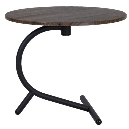 Стол журнальный Дуэт 14 дуб маррон/черный