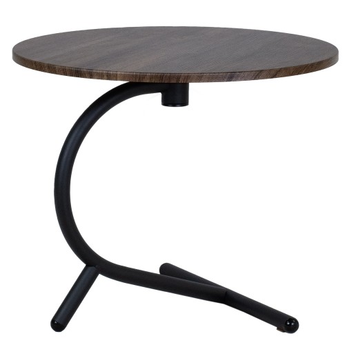 Стол журнальный Дуэт 14 дуб маррон/черный