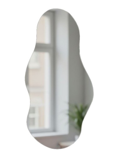 Зеркало настенное фигурное Сельетта-7 110 см х 55.8 см