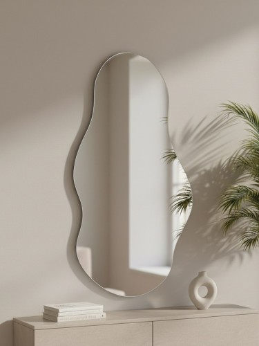 Зеркало настенное фигурное Сельетта-7 110 см х 55.8 см