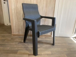 Кресло под ротанг Эдем «Eden» венге дефектный