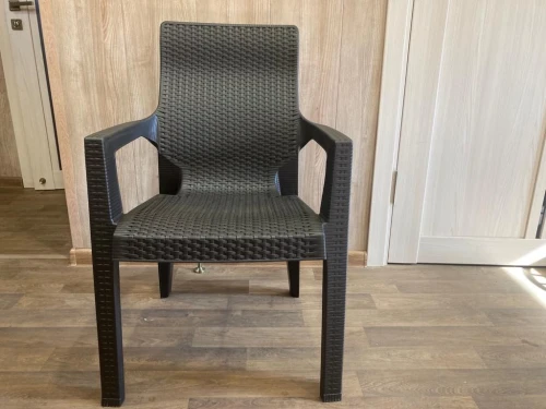 Кресло под ротанг Эдем «Eden» венге дефектный