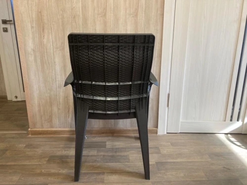 Кресло под ротанг Эдем «Eden» венге дефектный