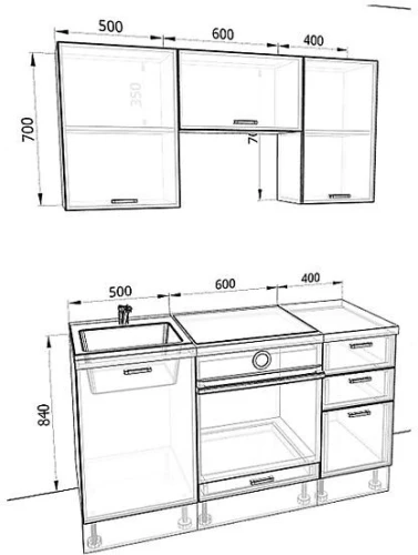 Кухня Европа Комплектация 4