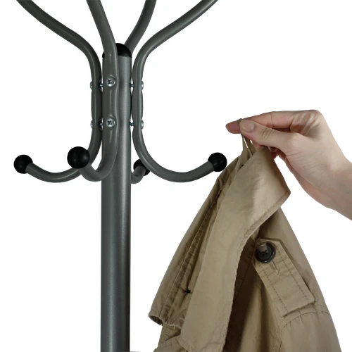 Вешалка напольная М 3 серый бетон