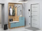 Готовая прихожая Стиль-02 Grey-green In 2S/Дуб Вотан
