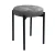 Комплект 2 шт. Табурет DikLine, M14 серый, ножки черные