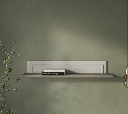 TOSCANA NEW, Полка навесная. Цвет ПЕРСИДСКИЙ ЖЕМЧУГ/КАНЬОН