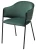 Стул ДИЛЛ, цвет H-30 изумрудный, велюр / черный каркас М-City